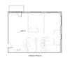2 Bedroom 2 Bath 2D Floorplan D Phase 2 2 Bedroom 2 Bath 2D Floorplan D Phase 2, West Park Apartments, Tulsa, OK